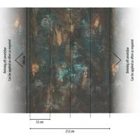 Livingwalls The Wall II - Zwart - Metallic - 392321