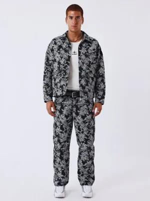 Project X Paris Plant Pattern Set Heren Zwart - Maat S - Kleur: Zwart | Soccerfanshop