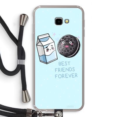 Best Friend Forever: Samsung Galaxy J4 Plus Transparant Hoesje met koord