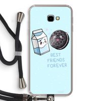 Best Friend Forever: Samsung Galaxy J4 Plus Transparant Hoesje met koord Best Friend Forever: Samsung Galaxy J4 Plus Transparant Hoesje met koord