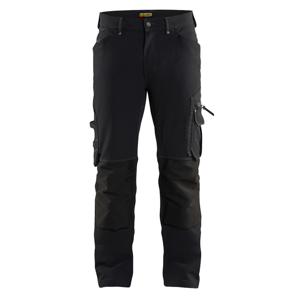 Blåkläder Werkbroek 4-weg stretch X1900 19891644 | Zwart | Maat C148 - 7330509687390