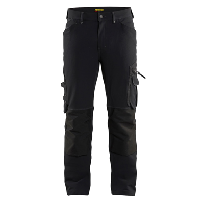 Blåkläder Werkbroek 4-weg stretch X1900 19891644 | Zwart | Maat D96 - 7330509687628