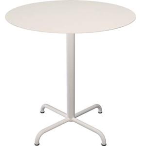 Houe Pico tuintafel Ø74 Muted white, 4-ster onderstel