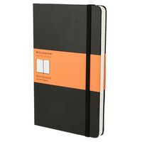Moleskine notitieboek, ft 13 x 21 cm, gelijnd, harde cover, 240 bladzijden, zwart - thumbnail