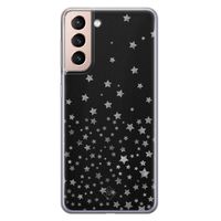 Samsung Galaxy S21 siliconen hoesje - Falling stars