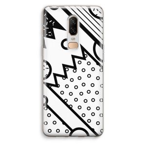 Pop Art #4: OnePlus 6 Transparant Hoesje