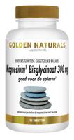 Golden Naturals Magnesium Bisglycinaat 300 mg (90 tabl)