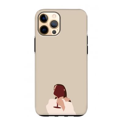 I drink wine: iPhone 12 Pro Max Tough Case