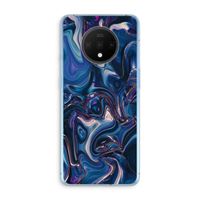 Mirrored Mirage: OnePlus 7T Transparant Hoesje