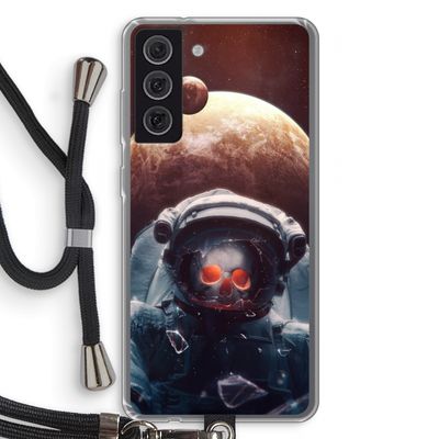 Voyager: Samsung Galaxy S21 FE Transparant Hoesje met koord
