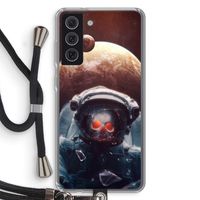 Voyager: Samsung Galaxy S21 FE Transparant Hoesje met koord