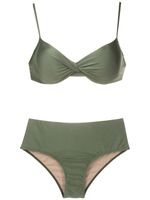 Lygia & Nanny bikini Verônica à design torsadé - Vert - thumbnail