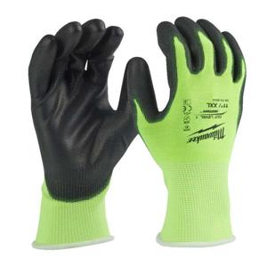 Milwaukee Pack Hi-Vis Cut A - XXL/11 Werkhandschoenen Hi-vis snijklasse 1/A - XXL/11 - 12 paar - 4932492917