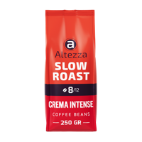 Altezza Slow Roast Crema Intense - Koffiebonen 250 GR Altezza Slow Roast Crema Intense - Koffiebonen 250 GR