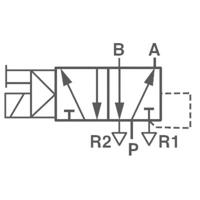 IMI NORGREN Mechanisch bedienbaar pneumatisch ventiel V50A513A-A213A 24 V/DC Materiaal (behuizing) Aluminium Afdichtmateriaal NBR 1 stuk(s) - thumbnail