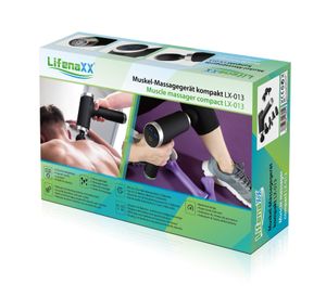 Technaxx LX-013 stimulator ABS, Rug, Knie, Schouders Zwart, Zilver