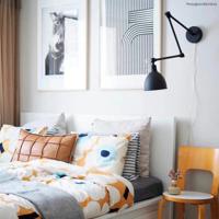 Wandlamp zwart verstelbaar By Rydens &apos;Bazar&apos; E27 fitting verstelbaar modern modern