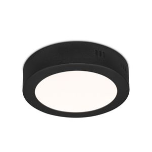 Home sweet home Ska 17 LED plafondlamp rond zwart