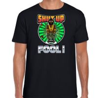 Verkleed t-shirt voor heren - BA baracus - a team - tv serie - Shut up fool! - thumbnail