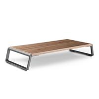 Monitor stand riser met metalen voeten voor iMac MacBook LCD display printer Lapdesk tafelblad Organizer stevige platform Bespaar ruimte (donker hout Monitor stand riser met metalen voeten voor iMac MacBook LCD display printer Lapdesk tafelblad Organizer stevige platform Bespaar ruimte (donker hout