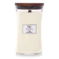 Geurkaars Woodwick Core Large Linen Geurkaars Woodwick Core Large Linen