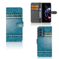 Motorola Edge 20 Pro Wallet Case met Pasjes Jeans