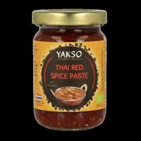 Yakso Thai red curry paste (bumbu bali) bio 100 Gram