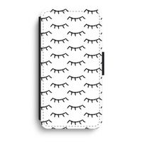Wimpers: iPhone XR Flip Hoesje Wimpers: iPhone XR Flip Hoesje
