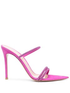 Gianvito Rossi mules Cannes 105 mm - Rose