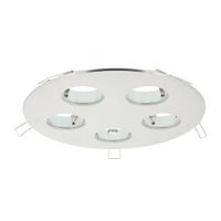Luzern LED armatuur 5 voudig aluminium 876527