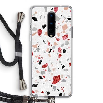 Terrazzo N°12: OnePlus 8 Transparant Hoesje met koord
