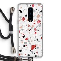 Terrazzo N°12: OnePlus 8 Transparant Hoesje met koord