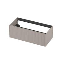 INK - Onderkast 1L Gelakt Gefreesd Tbv Greep - 1000x450x350 Mm - Kasjmier Grijs