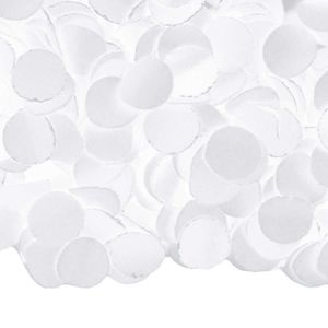 Luxe witte confetti 3 kilo