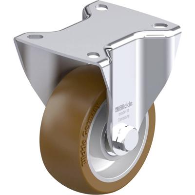 Blickle BK-ALB 101K-1 Plaatstalen bokwiel Wieldiameter: 100 mm Draagvermogen (max.): 350 kg 1 stuk(s)