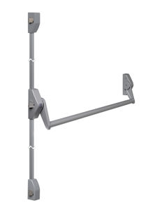 Lips FLAT101Z Paniekopener Freedom Line Model T | met duwstang | 2 - 3 sluitpunten zijwaarts met nachtschootblokkering | 860mm kleur