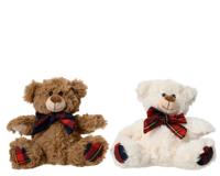 Beer polyester l15b10h15 cm a2 kerst - Decoris