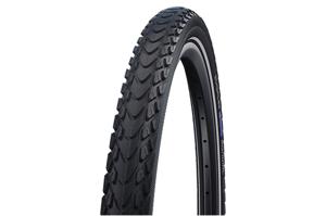 Schwalbe Buitenband 28-1.75 (47-622) Marathon Mondial Perf. zwart refelectie