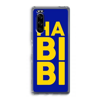 Habibi Blue: Sony Xperia 5 Transparant Hoesje