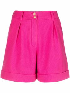 Balmain short à taille haute - Rose