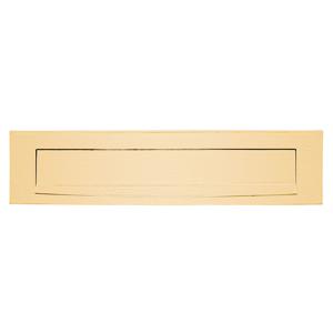 Formani BASICS LB535 briefplaat buiten 330X80 PVD goud