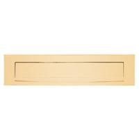 Formani BASICS LB535 briefplaat buiten 330X80 PVD goud