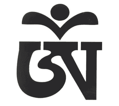 Sticker Tibetaans OHM Teken