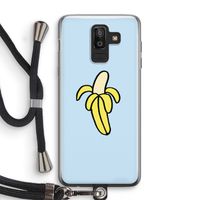 Banana: Samsung Galaxy J8 (2018) Transparant Hoesje met koord