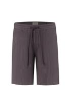 Dstrezzed Logan Waffle Sweatshort 515630 Korte Broeken 463 Purple Grey