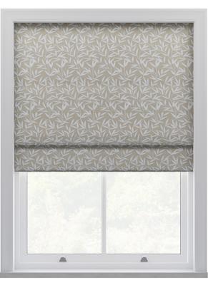 Laura Ashley - Vouwgordijn - Willow Leaf Chenille Natural