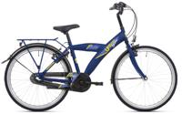 Bikefun Kinderfiets urban city 24 inch met nexus 3 versnelling/remnaaf - cobalt mat blauw