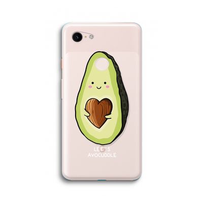 Avocuddle: Google Pixel 3 XL Transparant Hoesje