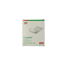 Curaplast Sensitive wondpleister 8cm x 10cm 10 Stuks