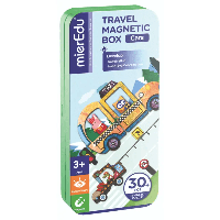 MierEdu magnetische puzzeldoos Voertuigen